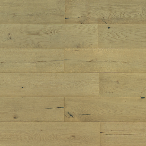 Embossed & Chemically Treated Natural Oak Wide Plank Engineered Flooring  | AMUER AH-08