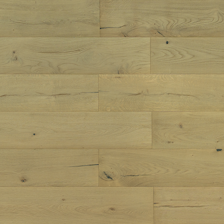 Natural Oak Wide Plank Engineered Flooring -- AM-14