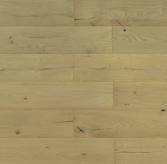 Embossed & Chemically Treated Natural Oak Wide Plank Engineered Flooring | AMUER AH-08