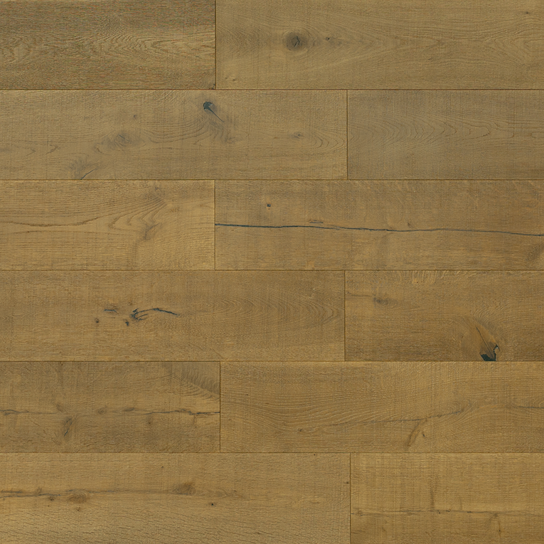 Saw Mark & Chemically Treated Natural Oak Wide Plank — AH-09