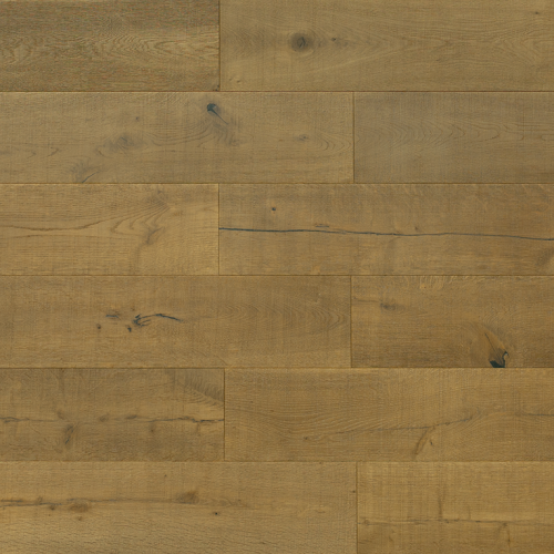 Saw Mark & Chemically Treated Natural Oak Wide Plank Engineered Flooring | AMUER AH-09