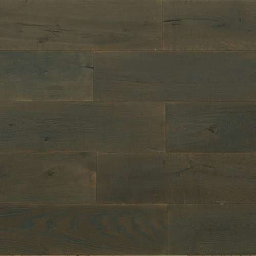 AH-10 Dark Carbon Oak Wide Plank Flooring — 220mm, Embossed, Chemical Treatment, Wax Oil