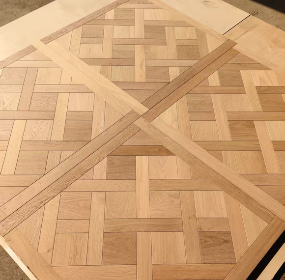 Versailles Parquet Oak Engineered Flooring 800×800mm AB Select UV Lacquer │ AMUER Versailles Parquet-01