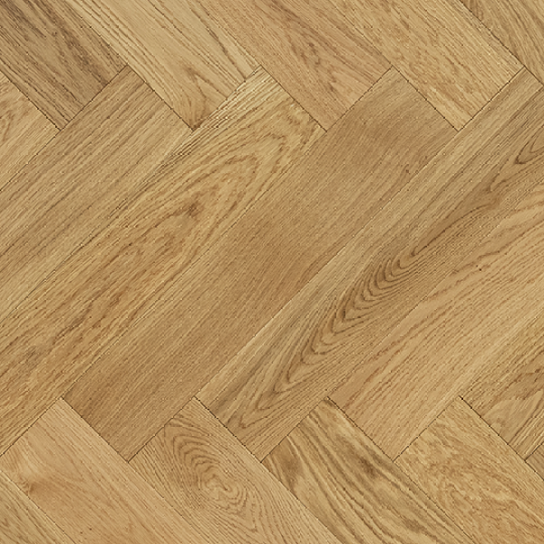 Natural Oak 120mm Herringbone Engineered Flooring | AMUER AM-25