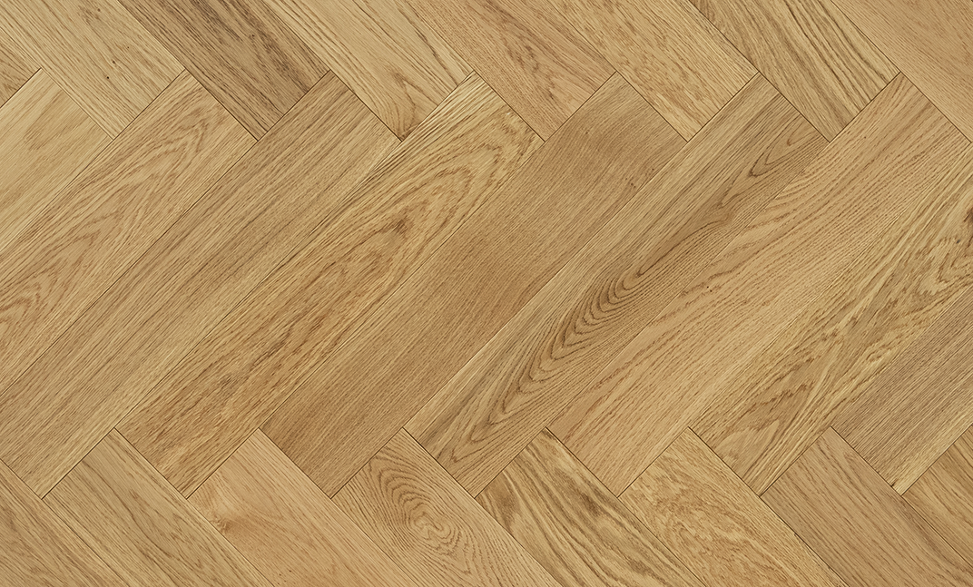 Natural Oak 120mm Herringbone Engineered Flooring — AM-25