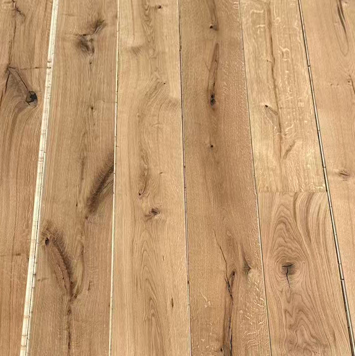 Rustic Oak 190mm Long Plank Engineered Flooring EF Grade — NC-02