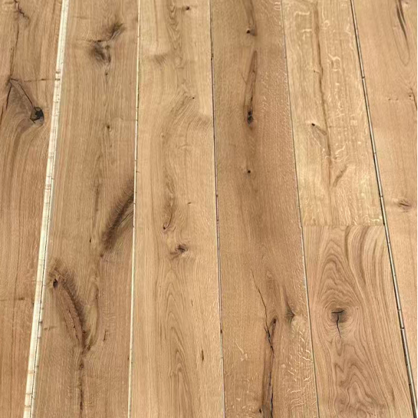 Rustic Oak 190mm Long Plank Engineered Flooring EF Grade | AMUER NC-02