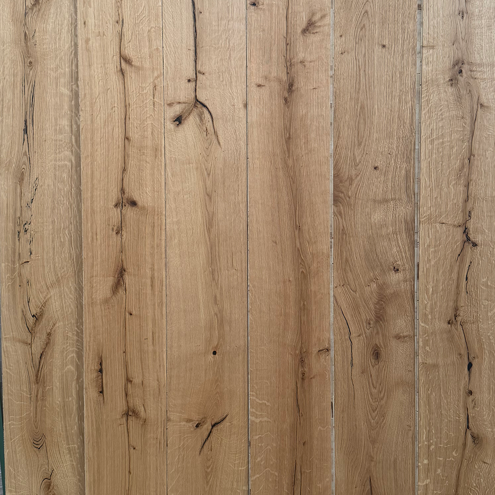 Natural Oil Finished 220mm Wide Plank European Oak Flooring (S Grade – Serbia Stock) — SA-03