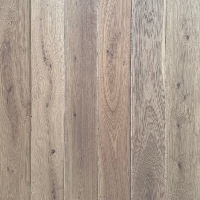 Super-Wide Oak Plank Engineered Flooring 260mm White Oil CD Grade | AMUER SA-04