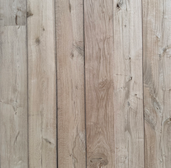 Unfinished Oak Wide Plank Engineered Flooring 260mm DEF Grade Prefinish-Ready │ AMUER SA-05