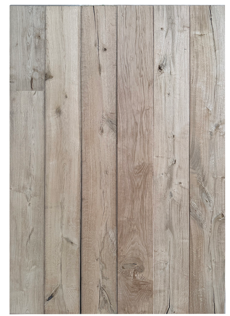 Unfinished Oak Wide Plank Engineered Flooring 260mm — DEF Grade Prefinish-Ready — SA-05