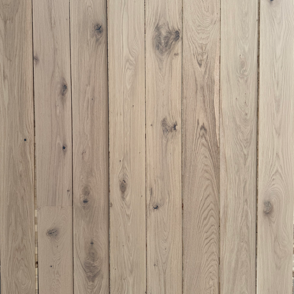 SA-06 Raw White Oak Long Plank Flooring — 190mm, DE Grade, Invisible Oil