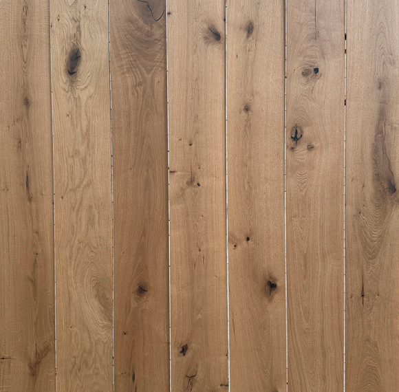 Colour-Matched UV Lacquer Oak Engineered Flooring 190mm DE Grade Brushed │ AMUER SA-07