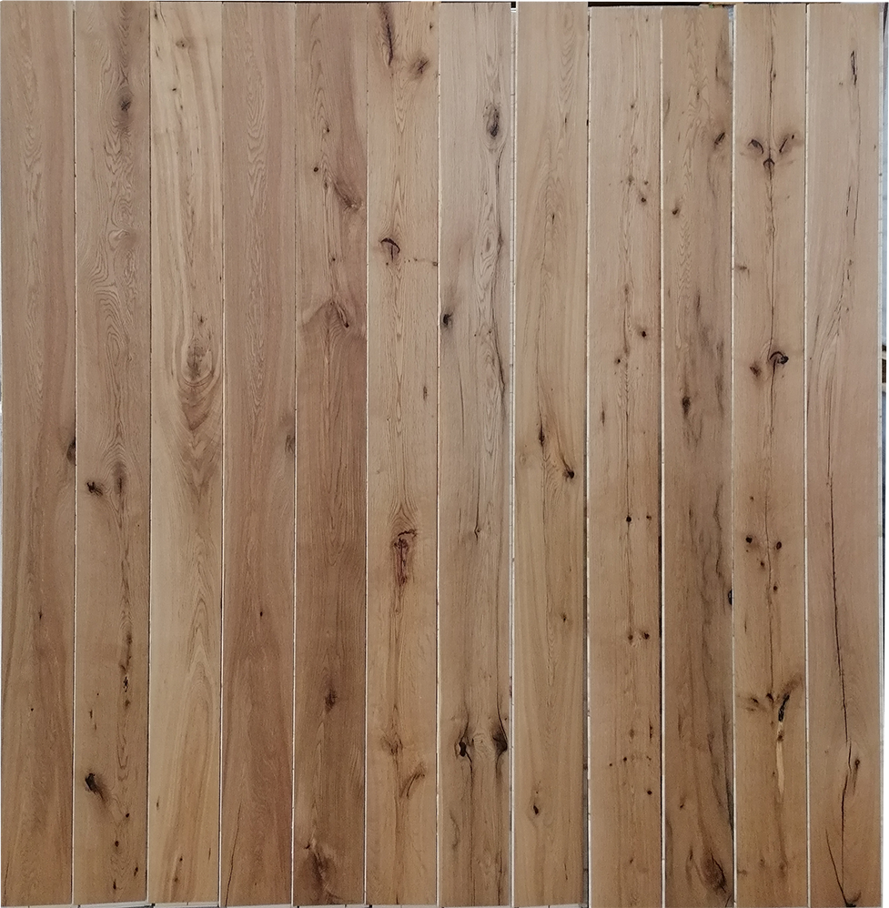 SA-01 rustic oak long plank flooring, 150mm, EF grade, light brushed, natural oil finish, Serbia stock