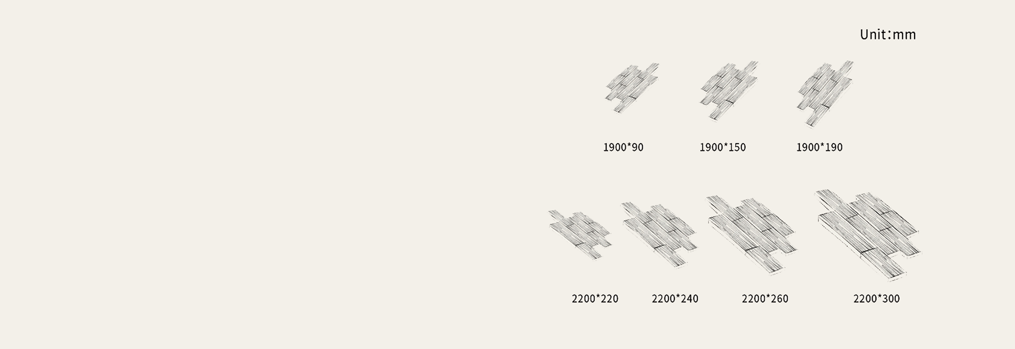 AMUER Straight Flooring collection