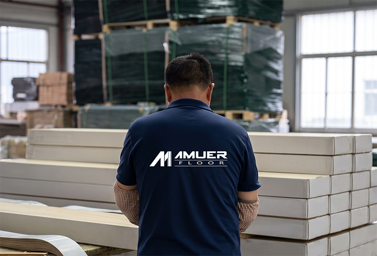 Can AMUER provide customized packaging for flooring orders?