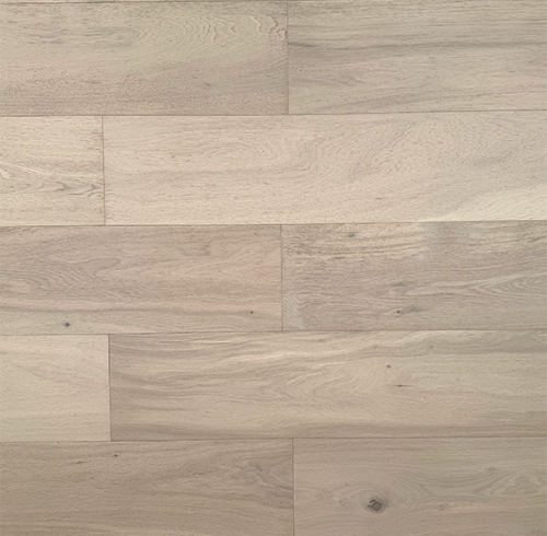DL-711 — White Oak 190mm Long Plank Engineered Flooring Light Wire-Brushed