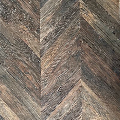 EL-06 Dark Elm 125mm Chevron Engineered Flooring Natural Oil 16/6mm | AMUER