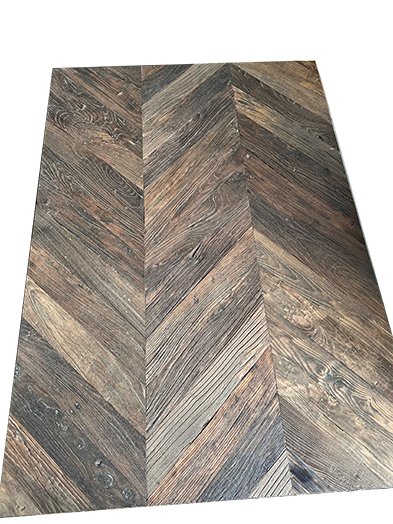 American Walnut Herringbone Engineered Flooring — AM-21