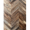 EL-07 Dark Elm 90mm Chevron Engineered Flooring Natural Oil 16/6mm | AMUER