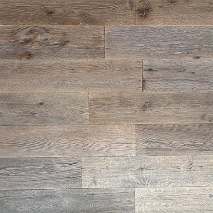AH-12 Embossed Grey Oak 180mm Long Plank Flooring | AMUER