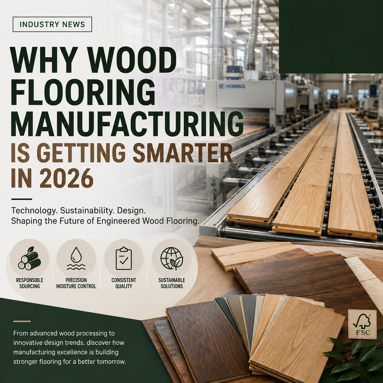 Why Wood Flooring Manufacturing Is Getting Smarter