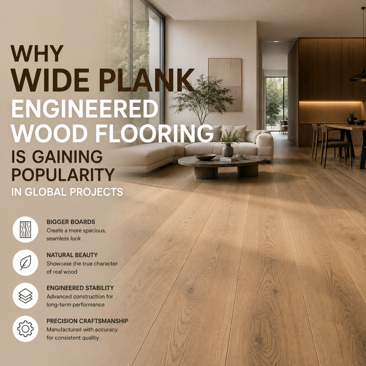 Why Wide Plank Engineered Wood Flooring Is Growing