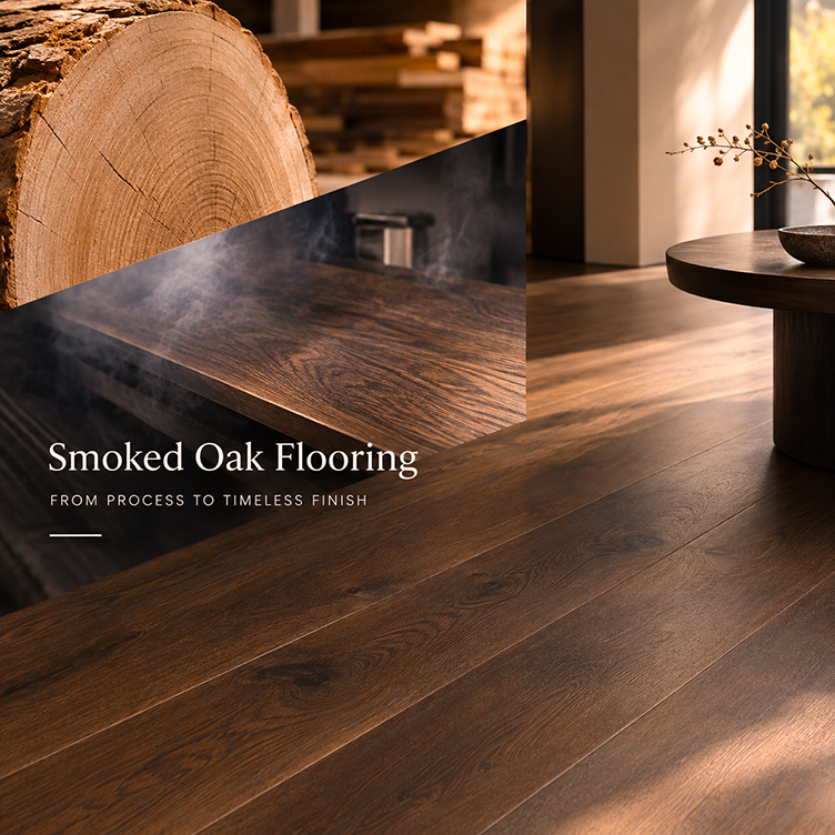 Smoked Oak Flooring: From Process to Timeless Finish