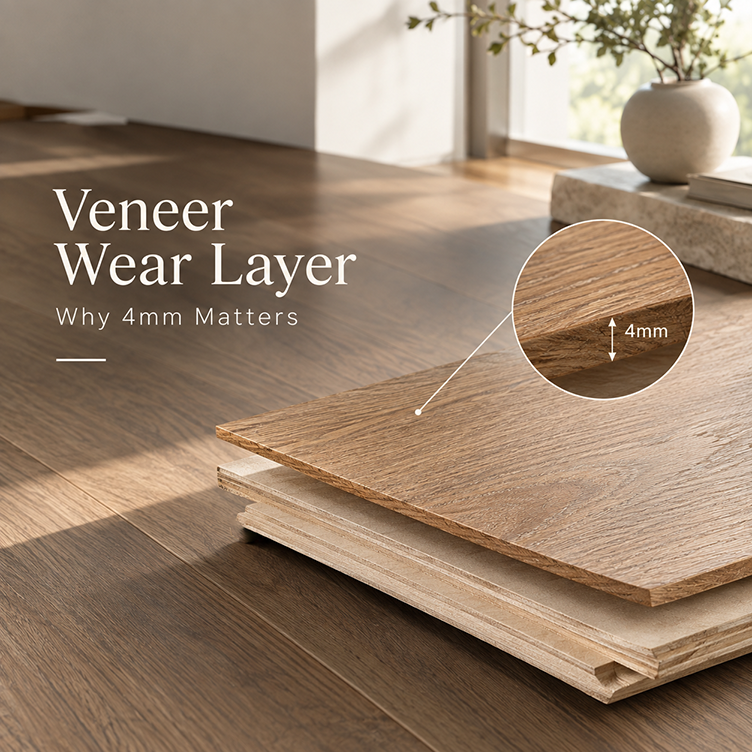 Veneer & Wear Layer in Engineered Flooring: Why 4mm Matters