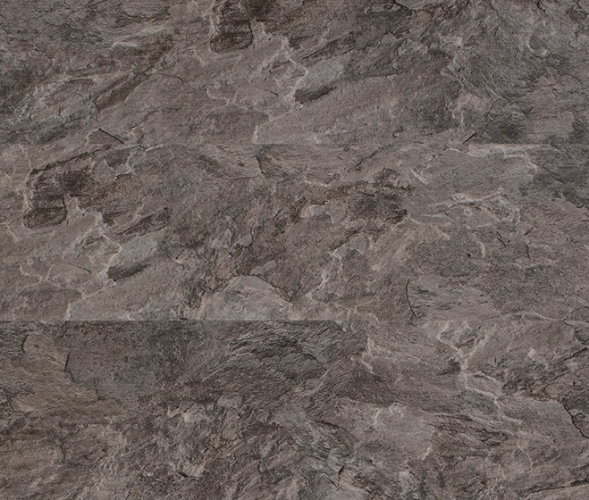 The Slate SPC flooring Basalt Grey deep grey-black stone texture