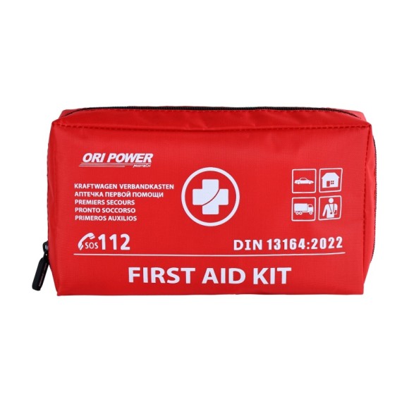 DIN 13164 Compliant First Aid Kit for Car | European Vehicle Safety Kit Manufacturer