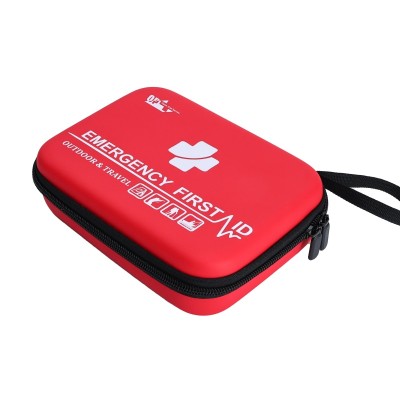 Outdoor Emergency First Aid Kit | Waterproof EVA+PU Medical Survival Kit | Travel Camping Hiking OEM First Aid Kit
