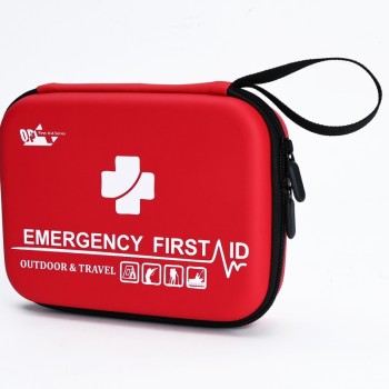 Outdoor Emergency First Aid Kit | Waterproof EVA+PU Medical Survival Kit | Travel Camping Hiking OEM First Aid Kit