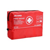 DIN 13164 Car First Aid Kit | Soft Bag with Warning Triangle | Vehicle Emergency OEM ODM