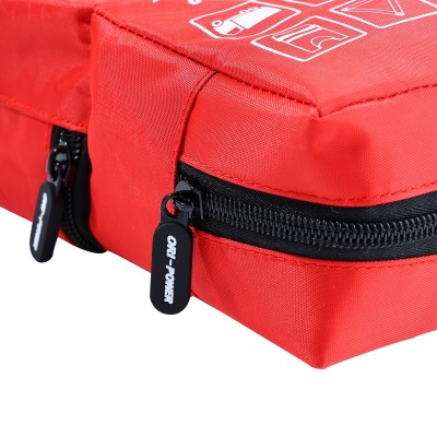 DIN 13164 Car First Aid Kit | Soft Bag with Warning Triangle | Vehicle Emergency OEM ODM
