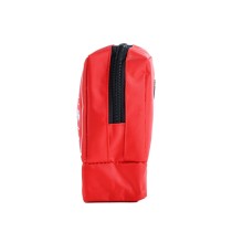 DIN 13164 Car First Aid Kit | Long Soft Bag with Triangle & Vest | OEM
