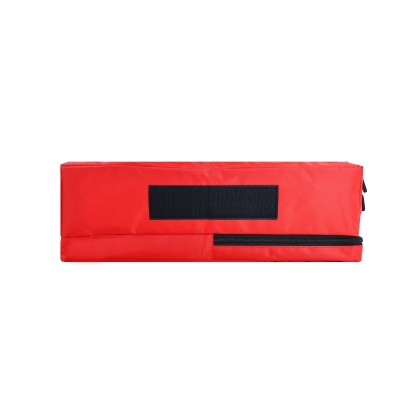 DIN 13164 Car First Aid Kit | Long Soft Bag with Triangle & Vest | OEM