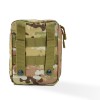 Tactical First Aid Kit | Camo MOLLE Pouch with Israeli Bandage | OEM
