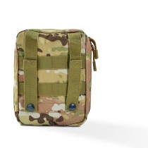Tactical First Aid Kit | Camo MOLLE Pouch with Israeli Bandage | OEM
