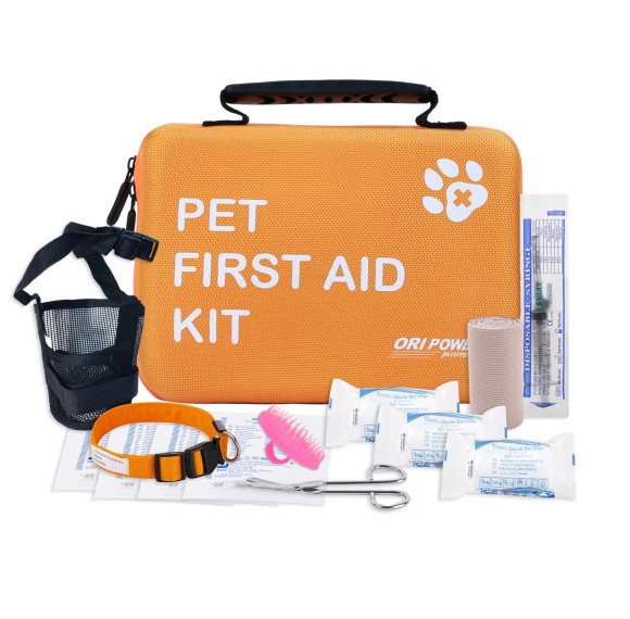 Pet First Aid Kit | Portable Waterproof Hard Case | Dog Cat Emergency Medical Kit OEM