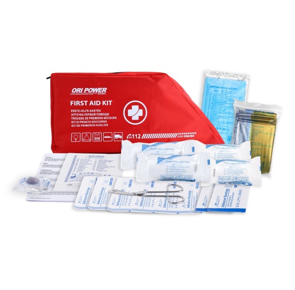 DIN 13164 Vehicle First Aid Kit | Roadside Emergency Soft Bag | Wholesale Supply