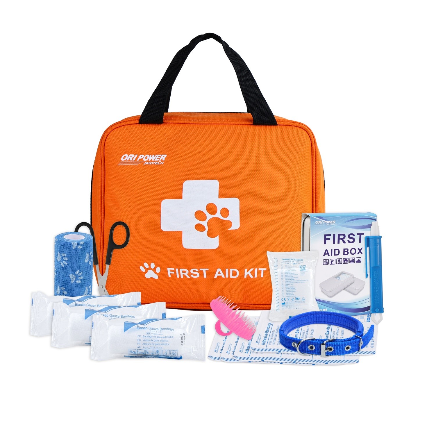 FA185-Pet Travel First Aid Bag specification