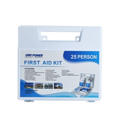 Workplace First Aid Kit | 25 Person Plastic Case | OEM Wholesale