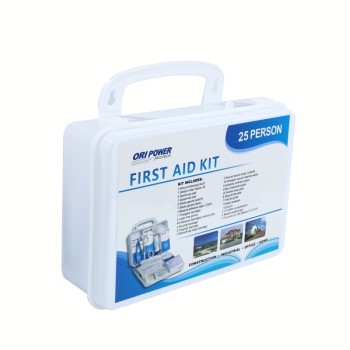 25 Person First Aid Kit | Workplace Plastic Case | OEM Wholesale