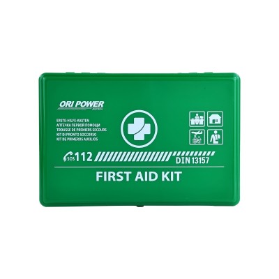 DIN 13157 Workplace First Aid Kit | Green Hard Case | OEM Wholesale