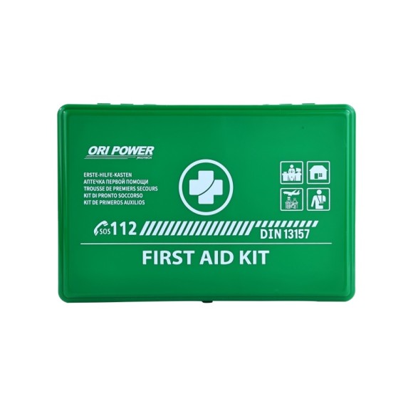 DIN 13157 Workplace First Aid Kit | Green Hard Case | OEM Wholesale