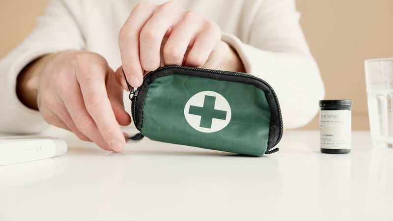 Sports emergency first aid kit