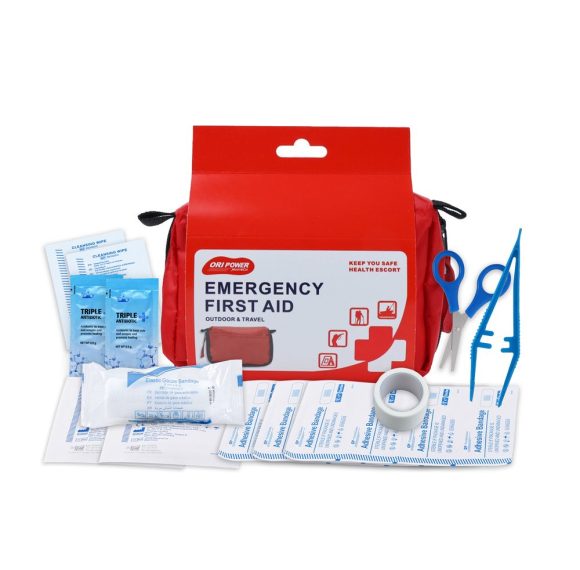 Home First Aid Kit | Compact Fabric Pouch | Family Travel OEM