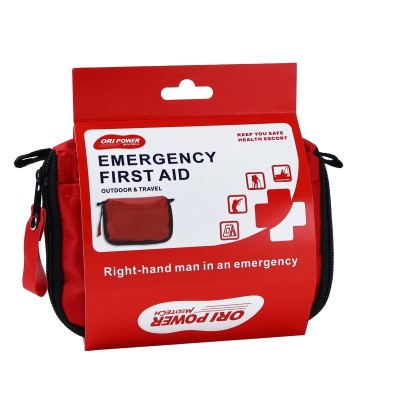 Home First Aid Kit | Compact Fabric Pouch | Family Travel OEM