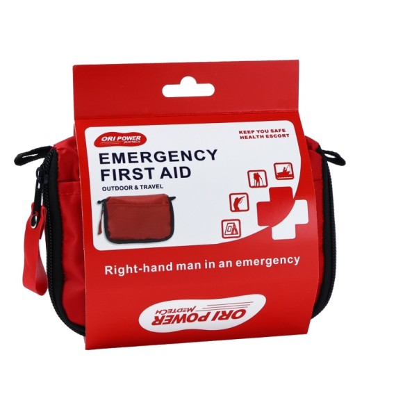 Home First Aid Kit | Compact Fabric Pouch | Family Travel OEM